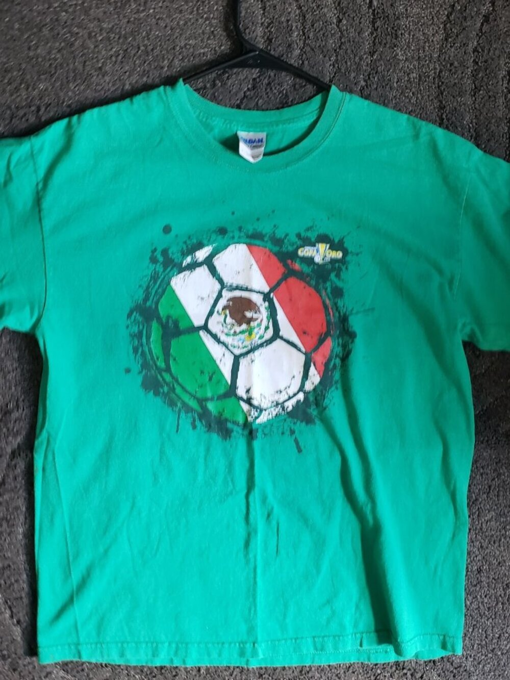 Copa Oro 2011 Mexico T Shirt Size Large Soccer Futbol Gold Cup
